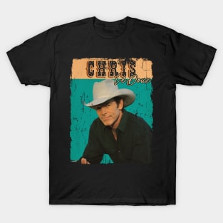 Chris Art drawing - Chris LeDoux #2 T-Shirt